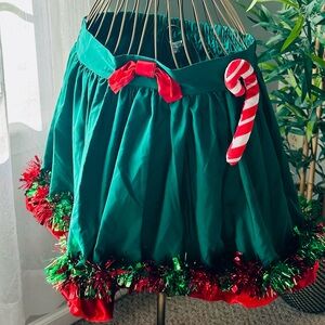 Plus size Christmas skirt